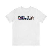 Men's and Women's T-shirts Buffalo sports teams mash up XXL