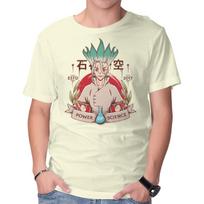 Unisex Crew Neck T-Shirt The Power Of Science Graphic Short Sleeve Casual Tee S
