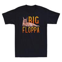Men's and Women's T-shirts Big Floppa Funny Cute Caracal Cat Meme Cats Lover Gift Vintage Tee XXL