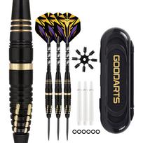 GOODARTS Children's Knight Dart Set 3D Darts with Storage Box & Spare Shafts Black Dart Box Drop Shipping Cross-Border Toy