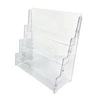 Three Level Trading Card System Visible Plastic Design Displays 12 Cards Horizontally gryna