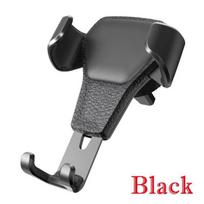 Support Téléphone noir Universel Voiture Support Gravité Voiture Air Vent Mount Voiture Iphone Samsung Xiaomi Huawei Une main
