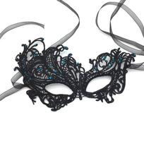 Fairy Princess Costume Mask With Blue Red White Colors For Cosplay And Dress Up Peacock Blue