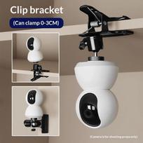 Metal Camera Clip Clamp 360 Swivel Ball Head Holder Mount for Flash Microphone Camera Live Stream Vlog Shooting one size