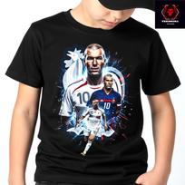 Zinedine Zidane France 2026 World Cup Football Legends Premium T-Shirt XL