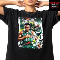Giannis 'The Greek Freak' NBA Legends Tribute Premium Unisex Sports T-Shirt 3XL