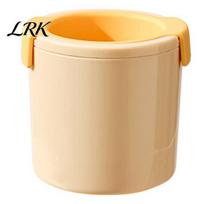 Sealed Ice Cube Maker Silicone Ball Cup, Easy Release Freezer Sphere Mold, Mold Food Grade Whiskey Cocktail Drinks Making for Kitchen Cup geltona