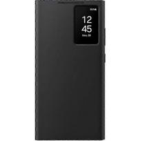 Oficialus Galaxy S24 Ultra Smart View piniginės dėklas, juodas