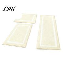 Bath Mat for Tiles 3Pcs/Set Bathroom Mats, Highly Absorbent Anti-Slip Rugs, Washable Anti Skid Cozy Floor Mats Sink Toilet Bathtub Plush Carpet 1