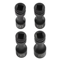 For Hex Nut For Impact Socket Set 4 Piece 12 Inch with 1/2 Inch Drive Designed for Use with High Torque For Impact Wrenches China Mainland