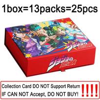 JoJo's Bizarre Adventure Character Card Japanese High Score Hot Blooded Battle Adventure Anime High Quality Card Gift for Friend