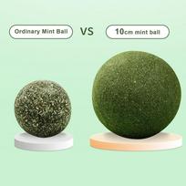 Large Catnip Balls Healthy 10cm Cat Mint Ball Lickable Natural Catnip Toys Self Relieving For Cat Kitten Indoor Outdoor Playing United States