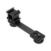 Hot Shoe Extension Bar Mount Cold Shoe Extension Flash Bracket Mount For Nikon Canon Sony Olympus DSLR Camera Camcorder DV
