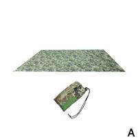 Outdoor Ultralight Tarp Camping Sunshade Shelter Camping Waterproof Canopy Hammock Camouflage Beach Mat
