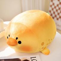 Cute Seal and Mang Plush Toy Stuffed Soft Seal Pillow Cushion Toys Birthday Christmas Gift 30cm geltona