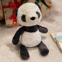 One piece 30cm Plush Appease Toys Stuffed Fox Panda Monkey Cat Dog Puppy Cuddly Plushie for Kids Sleep Hug Doll Toys for Boy about 27-30cm