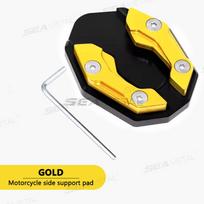 BLALION Aluminum Alloy Motorcycle Bike Kickstand Extender Foot Side Stand Extension Foot Pad Support Plate Motorbike Accessory auksas
