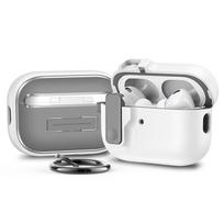Headphone Protective Case For AirPods 3 4 Pro 1 Pro 2 Portable Earphones Storage Cover Bluetooth Wireless Earbuds Storage Shell for Airpods 3 balta