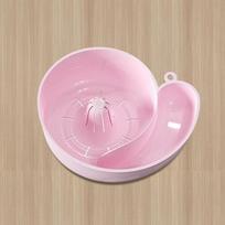Snail Shape Plastic Drain Basket Automatic Rotation Clean Vegetable Washing Basin Multi-functional Reusable