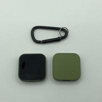 Portable Magnetic Watch Wireless Fast Charger for Apple Watch Series 10 9 8 7 se 6 5 4 3 2 Dual Port 8pin Type C Convert Charger žalia