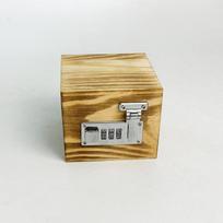 Secure Lock Wooden Valuables Safe Box Cash Key Jewelry Treasure Chest Organizer for Home Travel Use A1