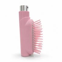 2-in-1 Spray Hair Brush Refillable Mist Detangling Comb with Soft Rounded Nylon Bristles Portable Suitable for Wet Dry Hair Scalp Massager for Travel
