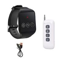 Atsparus vandeniui Senjorų Avarinis Apyrankė Slaugytojo Pranešimo Įrenginys Garsus Signalizacijos Garsas Plastikinė Konstrukcija Slaugos Naudojimas 1 black