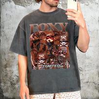 IGNITED FOXY FNAF Shirt, Five Nights at Freddy's Vintage Tee L