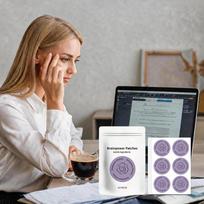 XIMONTH Support Patches 30 Count one size violetinė