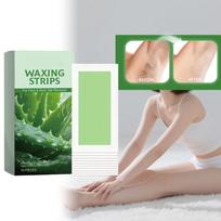 Ximonth Facial and Body Hair Removal Strips for Smooth Skin One Size žalia