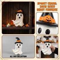 Resin Figurine 20 cm Decorative Ornament for Halloween Home Decor One Size