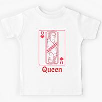 Queen of hearts  Playing Card  Kids T-Shirt 150