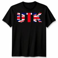 UTK Unisex T Shirt Unite The Kingdom UK Union Jack British Patriot Gift Tee S