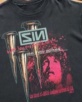 90039s Nine Inch Nails x Jesus Parody Black Short Sleeve Unisex Shirt S-5XL Unisex T-Shirt L