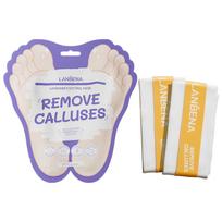 LANBENA levandų pėdų šveičiamoji kaukė - 1 pora (Nauja versija) 1 Pair (New Version) purple