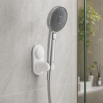 Wall Mounted Shower Head Holder Suction Cup Shower Wand Holder  Heavy Shower Heads balta