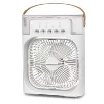 5-Hole Spray Fan Home Office Desktop Misting Humidifier Cooler Fan with Light Plug-in Humidification Portable Desk Fan balta