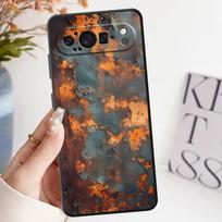 Soft Cover Phone Case for Google Pixel 6 7 8 Pro 7a 10 9 Pro XL 8a 9a 6a Retro Rust Design Google Pixel 7a