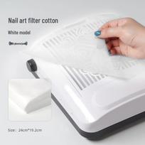 Nail Salon Disposable Dust Collector Filter - Non-Woven Fabric balta