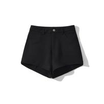 New high-waisted hip shorts women's style slim-fitting hip-wrapped versatile casual hot pants S juoda