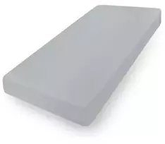 Neperšlampamas paklodė 60x120pilka