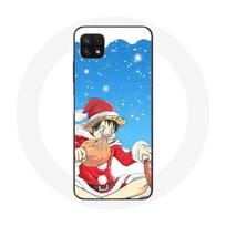 Coque maniacase pour Samsung Galaxy A22 5G Anime One Piece Luffy Le jour de Noël 2023 juoda
