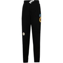 Nike Printed Drawstring Knit Joggers Kids Bottoms Black DM8089-010 XL gray