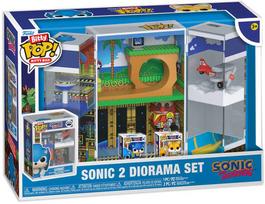 Funko Bitty POP Boxes figure Sonic The Hedgehog Sonic 2 diorama Set