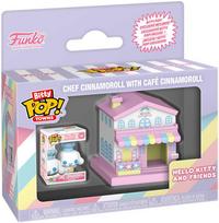 Funko Bitty POP figure Town Hello Kitty and Friends Chef Cinnamoroll With Cafe Cinnamoroll