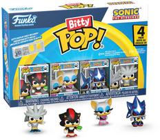Funko Blister 4 figures Bitty POP Sonic The Hedgehog