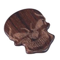 Cool Skull Guitar Pick Halloween Horrible Solid Wood Musical Instrument Accessories Type