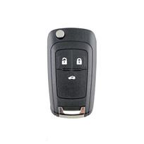Automobilio nuotolinio valdymo pultelio dėklas 3 mygtukams Opel/Vauxhall Astra J 2009 2010-2015 Tinka Vauxhall VIVA 2015-2018 Atsarginė dalis juoda