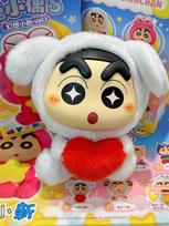 Plush Vinyl Blind Box Shin-chan Fantasy Enamel S Figure Keychain Backpack Charm Cute Doll Ornament for Girls Christmas Gift black