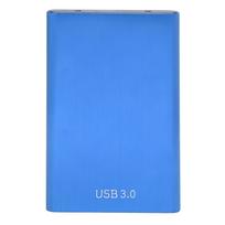 2.5 Inch SATA HDD Enclosure Type C 10Gbps High Speed Portable Hard Drive Case with LED Indicator Blue  (Not Inclube mėlyna